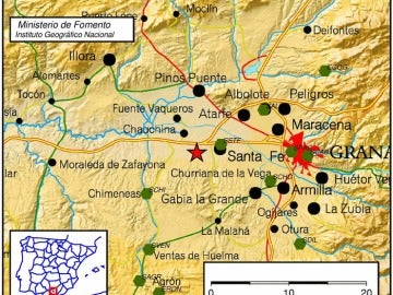 Seísmo en Granada Seísmo en Granada