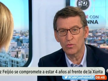 Feijóo: "El PSOE no se merece empezar a estar en la esfera de lo irrelevante ni podemizarse como lo está haciendo" Feijóo: "El PSOE no se merece empezar a estar en la esfera de lo irrelevante ni podemizarse como lo está haciendo"