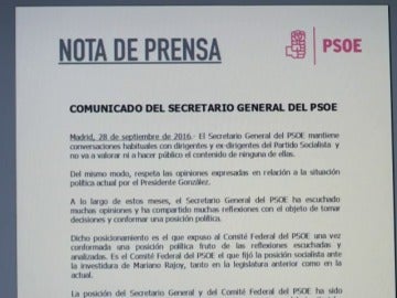 Pedro Sánchez contesta a Felipe González: "El voto en contra fue una decisión respaldada por el Comité Federal" Pedro Sánchez contesta a Felipe González: "El voto en contra fue una decisión respaldada por el Comité Federal"