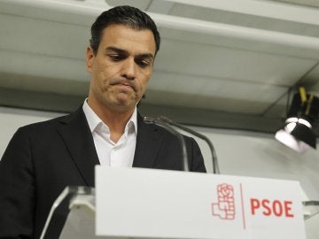 Pedro Sánchez: "Si el Comité Federal pasara a la abstención, no podría administrar una decisión que no comparto" Pedro Sánchez: "Si el Comité Federal pasara a la abstención, no podría administrar una decisión que no comparto"