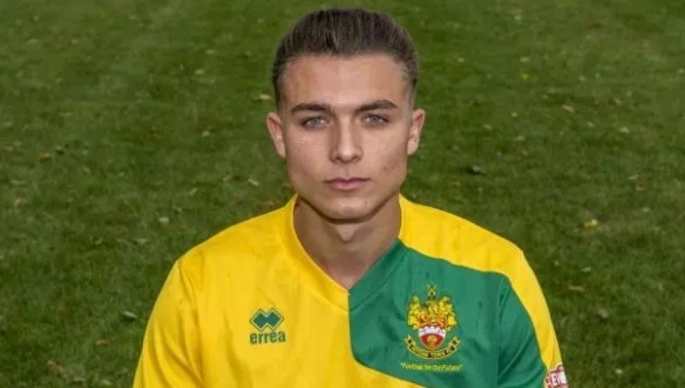 El futbolista Alfie Barker