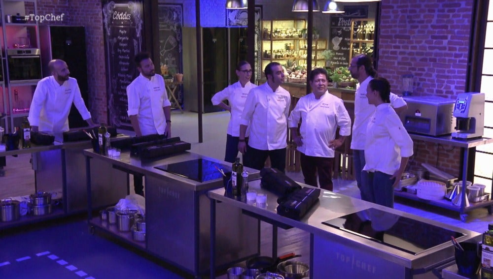 Los primeros siete concursantes consiguen su plaza oficial en ‘Top chef’