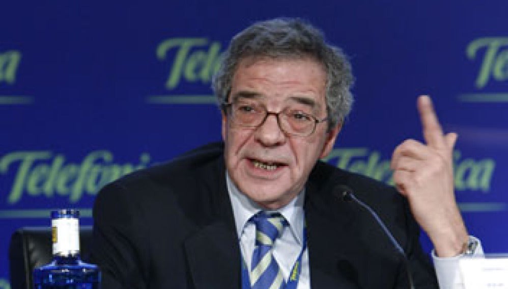 César Alierta, presidente de Telefónica