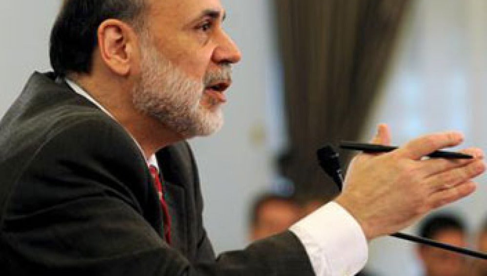 El presidente de la Reserva Federal, Ben Bernanke