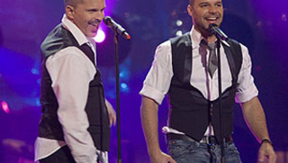 Ricky y Bosé, amantes