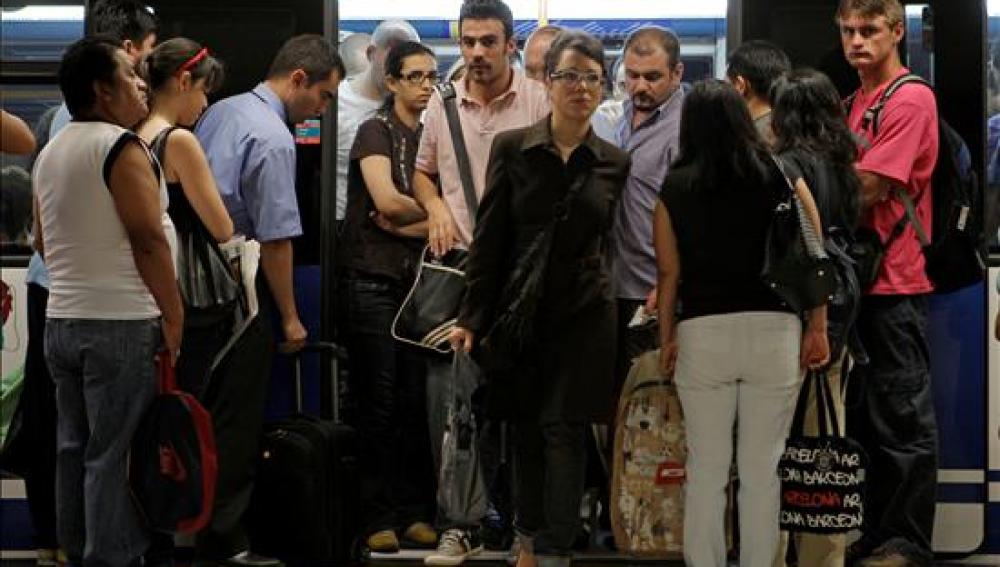 Huelga en Metro