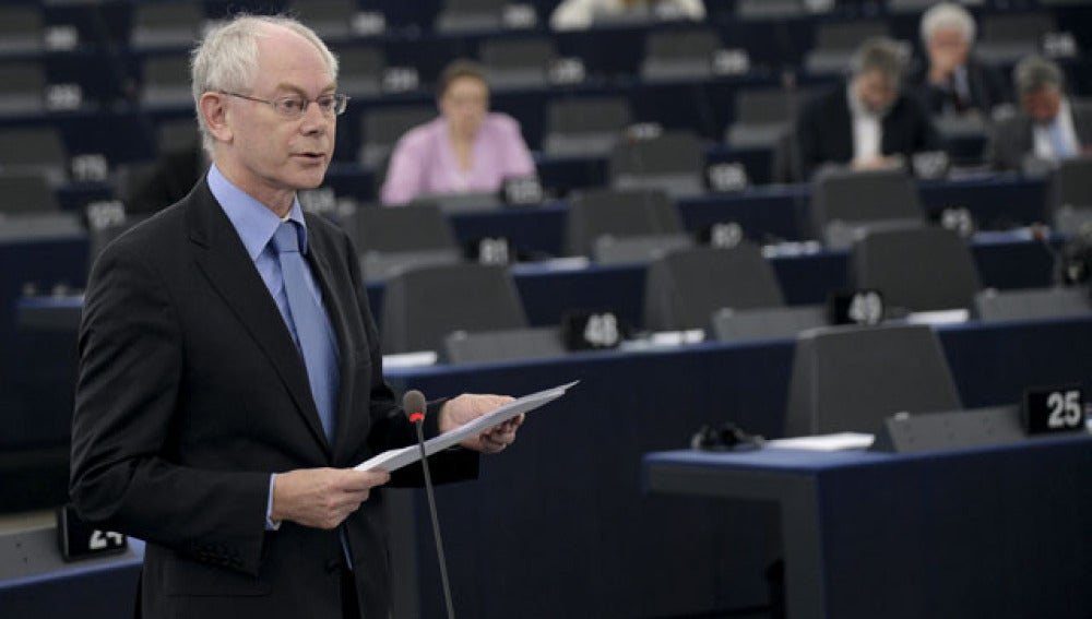El presidente del Consejo Europeo, Herman Van Rompuy
