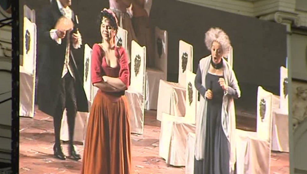 Ópera en las calles de Madrid