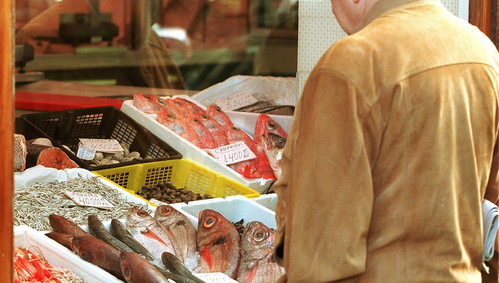 Una pescadería en Bilbao