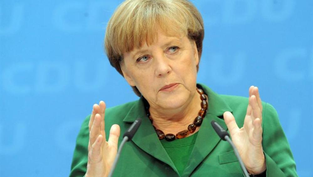 La canciller alemana Angela Merkel