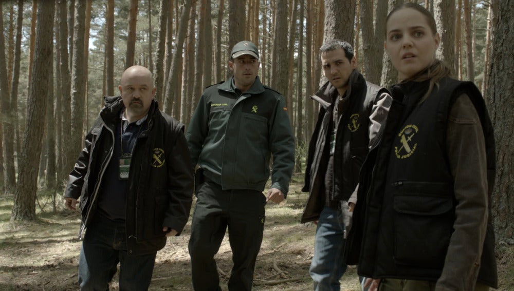 Sonia, Nacho y Basilio en el bosque