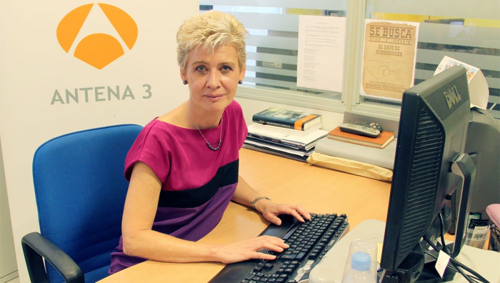 La doctora en optometría Marisol García durante su encuentro digital