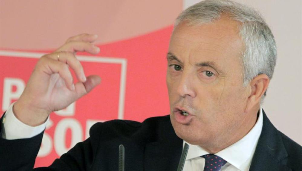 El secretario general del PSdeG, Pachi Vázquez