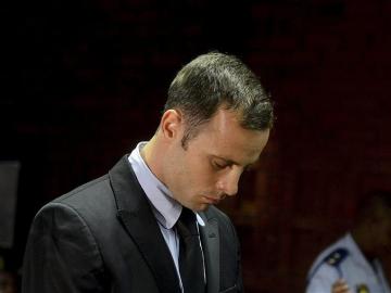 Pistorius durante el juicio Pistorius durante el juicio