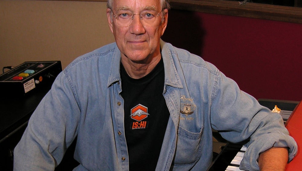 Ray Manzarek, teclista de la banda The Doors