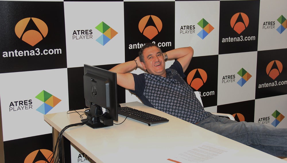 Roberto Brasero durante el encuentro digital