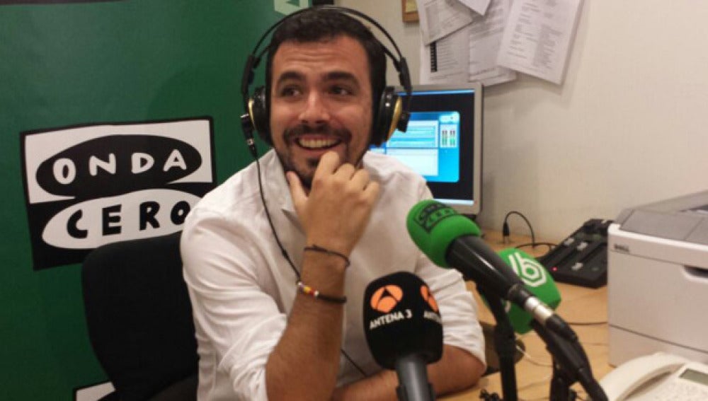 Alberto Garzón en Onda Cero