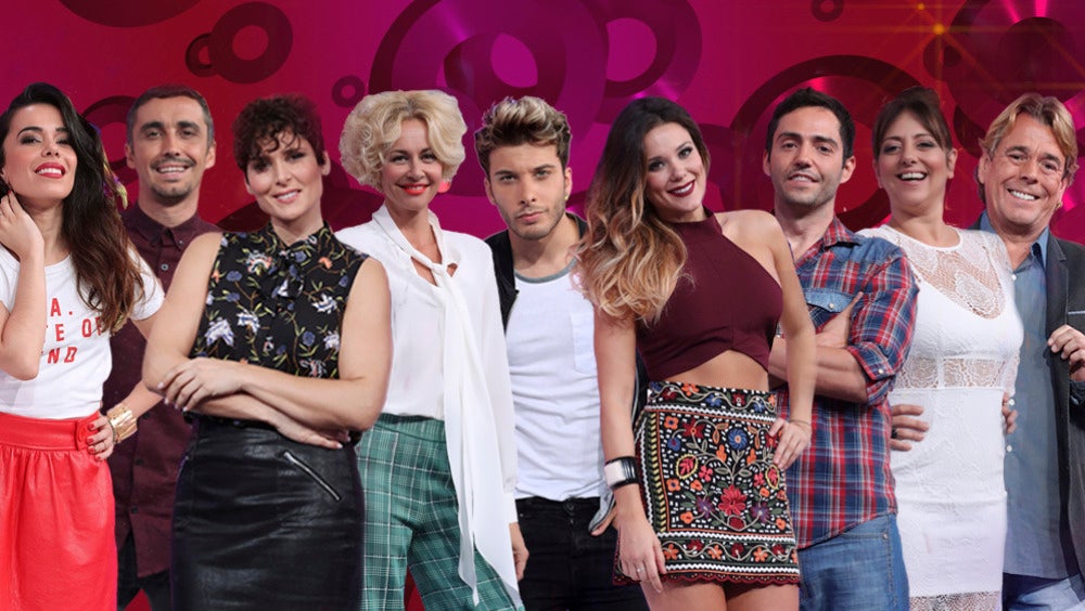 Así se muestran sobre el escenario los concursantes de 'Tu cara me suena'