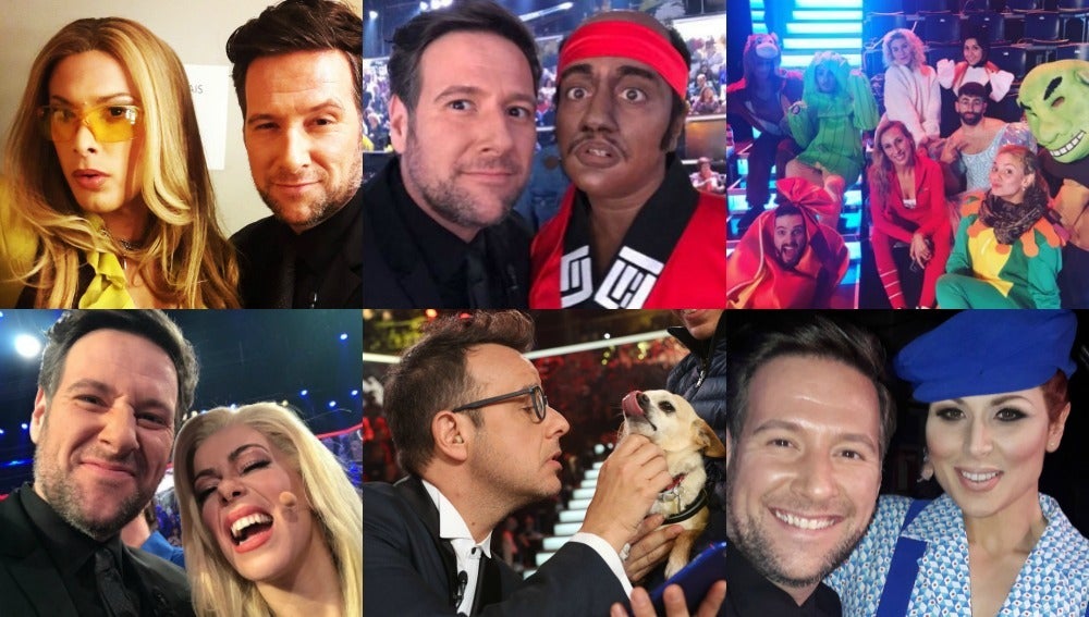 La primera semifinal 'Tu cara me suena', detrás de las cámaras