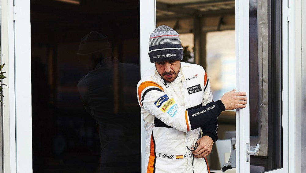 Alonso, en Montmeló