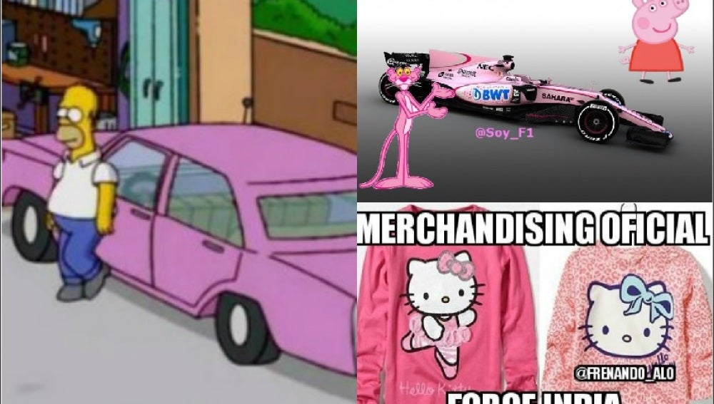 Los mejores memes del nuevo Force India