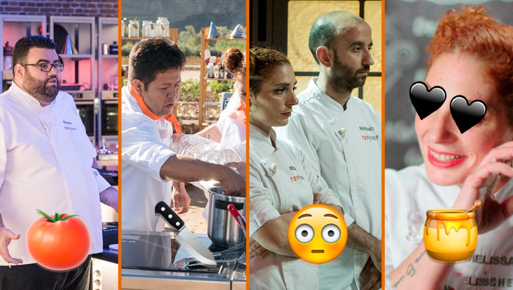 Pollos sin cabeza, amores incondicionales y guerras campestres, los momentazos de 'Top Chef'