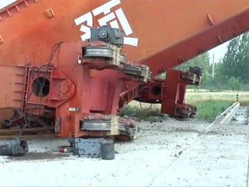 Frame 10.47465 de: Seis trabajadores muertos y otro herido al desplomarse una grúa de grandes dimensiones Frame 10.47465 de: Seis trabajadores muertos y otro herido al desplomarse una grúa de grandes dimensiones