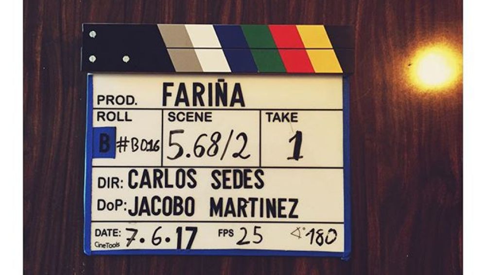 Los protagonistas de 'Fariña' viven el rodaje en las redes sociales