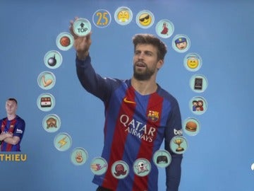 Pirqué pone 'emojis' a sus compañeros Pirqué pone 'emojis' a sus compañeros