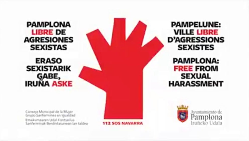 Pamplona lanza una campaña para evitar las agresiones sexuales 
