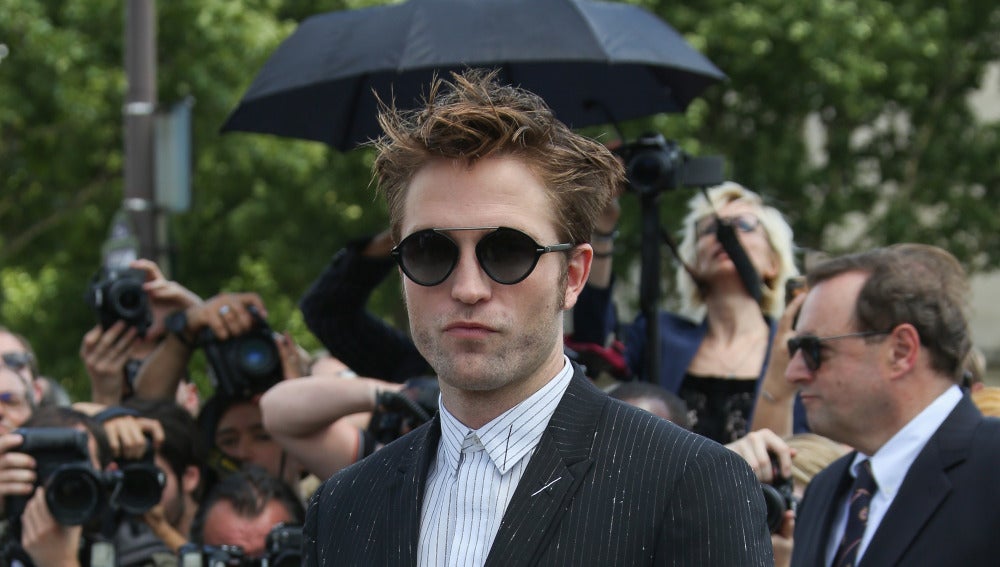 Robert Pattinson en el desfile de Dior