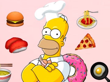 El menú de Homer El menú de Homer