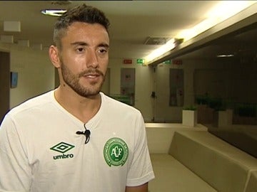 Alan Ruschel, futbolista el Chapecoense: "Cada día que veo las cicatrices, veo que lo superé" Alan Ruschel, futbolista el Chapecoense: "Cada día que veo las cicatrices, veo que lo superé"