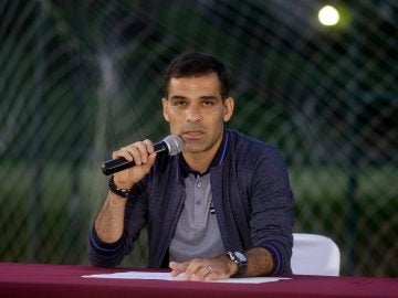 Rafa Márquez comparece ante los medios Rafa Márquez comparece ante los medios