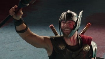 Thor muy emocionado en 'Thor: Ragnarok' Thor muy emocionado en 'Thor: Ragnarok'