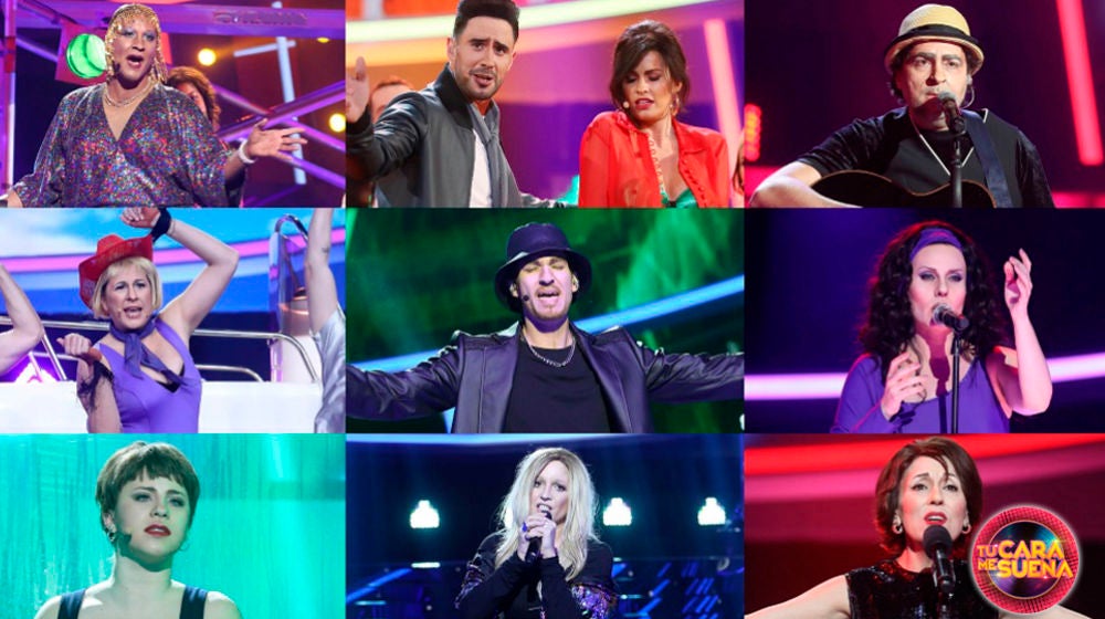 Ranking de la decimoséptima gala de la sexta edición de 'Tu cara me suena'