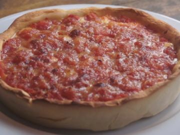 La pizza al estilo Chicago. La pizza al estilo Chicago.