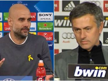 Reacciones de Guardiola y Mourinho tras un derrota Reacciones de Guardiola y Mourinho tras un derrota