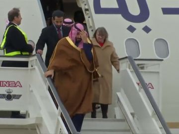 Llega a España el príncipe heredero de Arabia Saudí