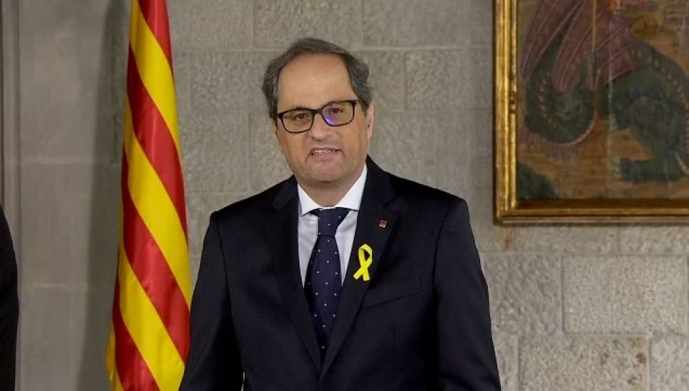 Quim Torra toma posesión de su cargo como presidente de la Generalitat de Cataluña