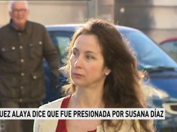 La juez Alaya dice que fue presionada por Susana Díaz La juez Alaya dice que fue presionada por Susana Díaz