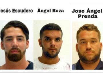 Jesús Escudero, Ángel Boza y José Ángel Prenda Jesús Escudero, Ángel Boza y José Ángel Prenda