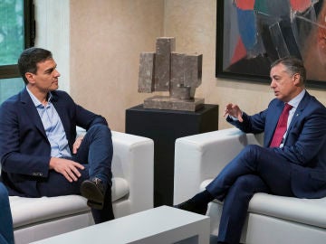 Pedro Sánchez junto a Íñigo Urkullu el 20 de julio de 2017 Pedro Sánchez junto a Íñigo Urkullu el 20 de julio de 2017