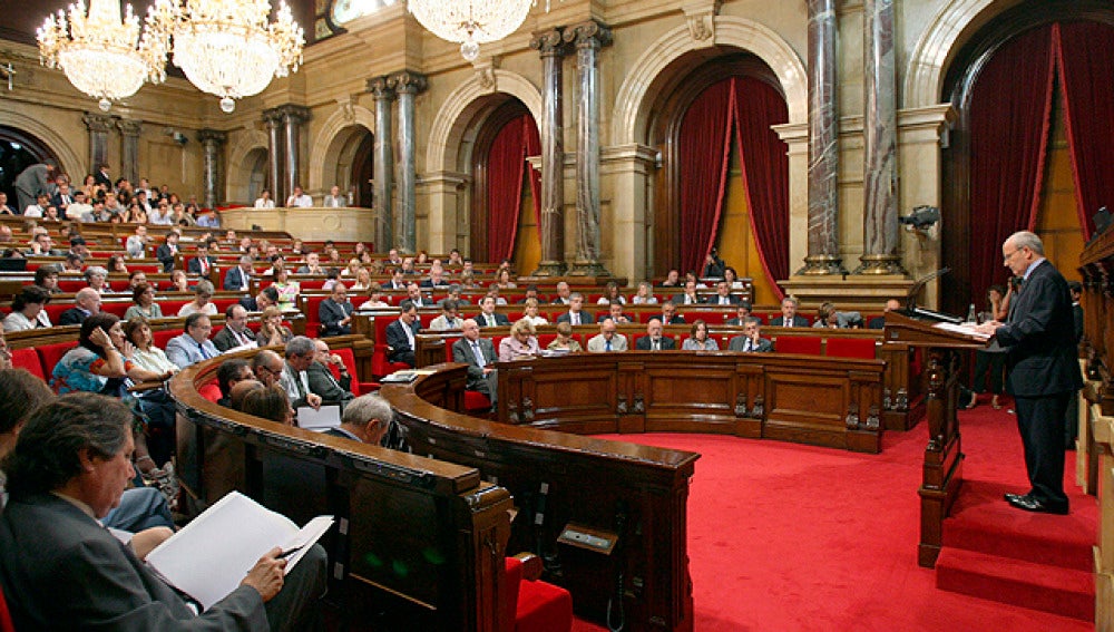 Pleno extraordinario del Parlament