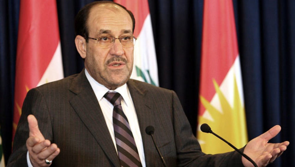 El primer ministro iraquí, Nuri al Maliki