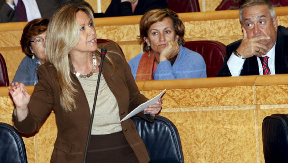 Trinidad Jiménez, en el Senado