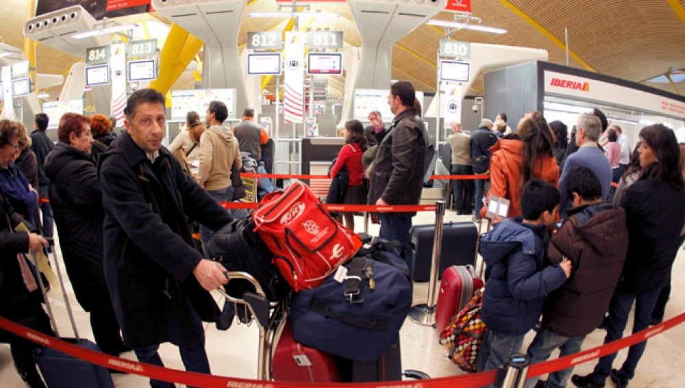 Normalidad en los aeropuertos