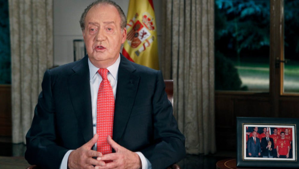 El Rey en el discurso de Navidad