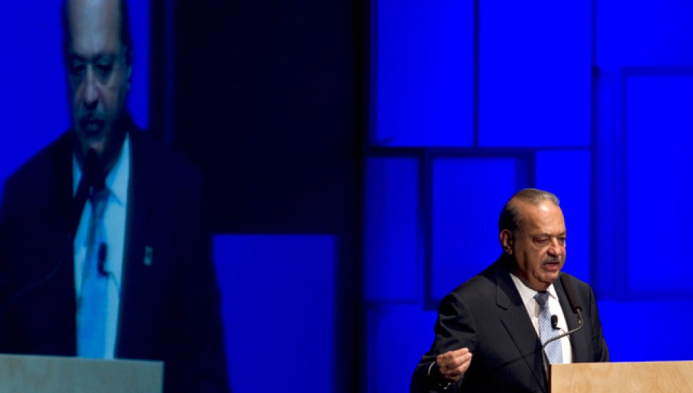 Carlos Slim, dueño de América Móvil