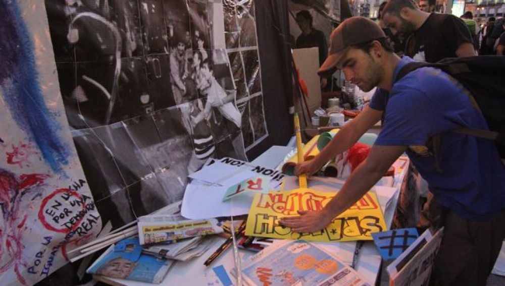Confección de pancartas